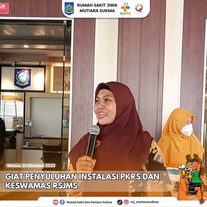 GIAT PENYULUHAN INSTALASI PKRS DAN KESWAMAS RSJMS DENGAN TEMA GERIATRI